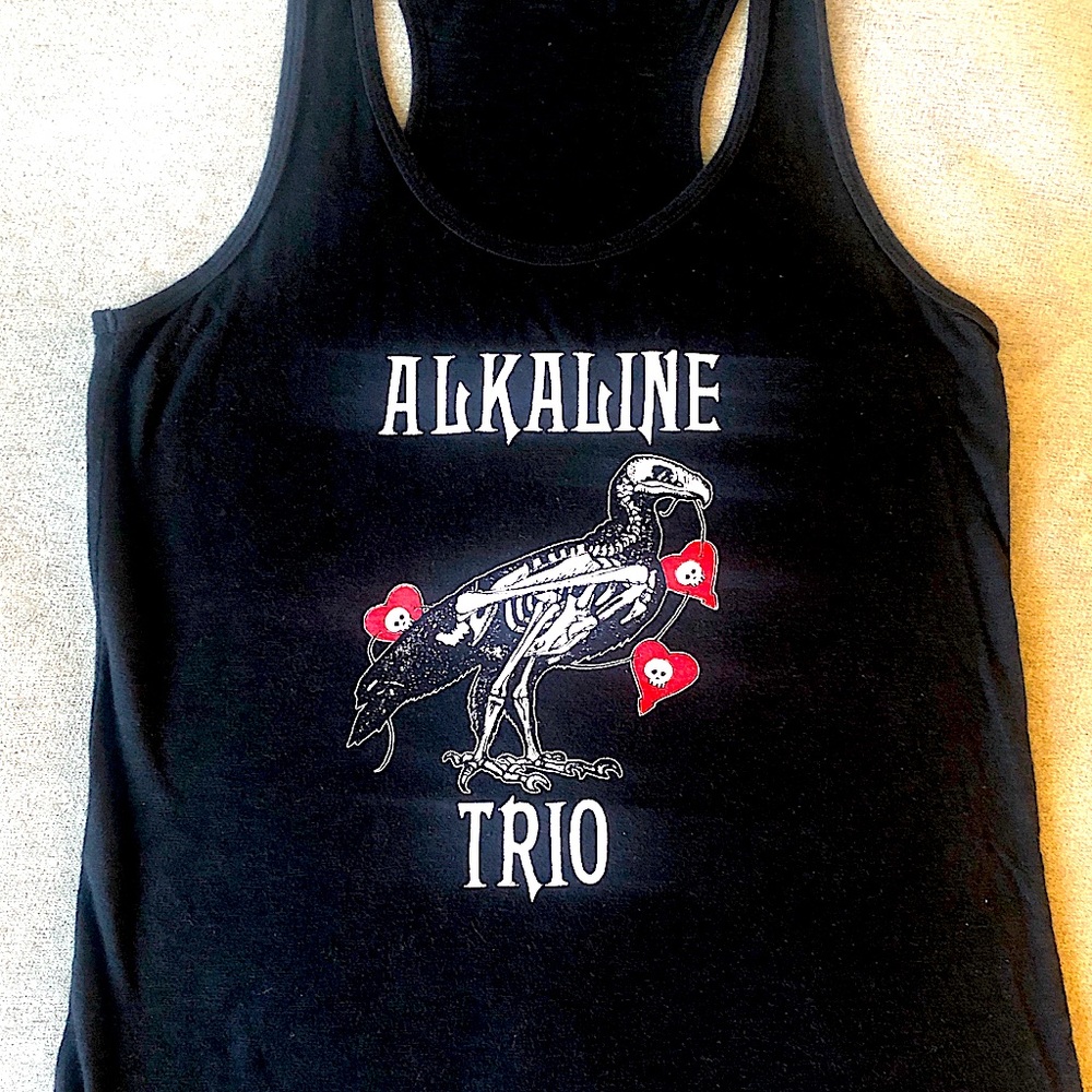 Women’s XL ‘Alkaline Trio’ Racerback Tank Top